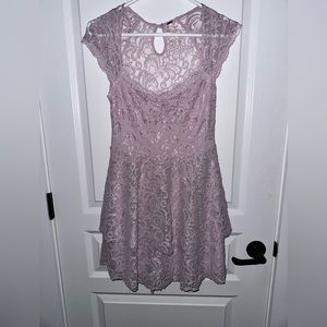Free People lace lilac dress. New with tags size 0